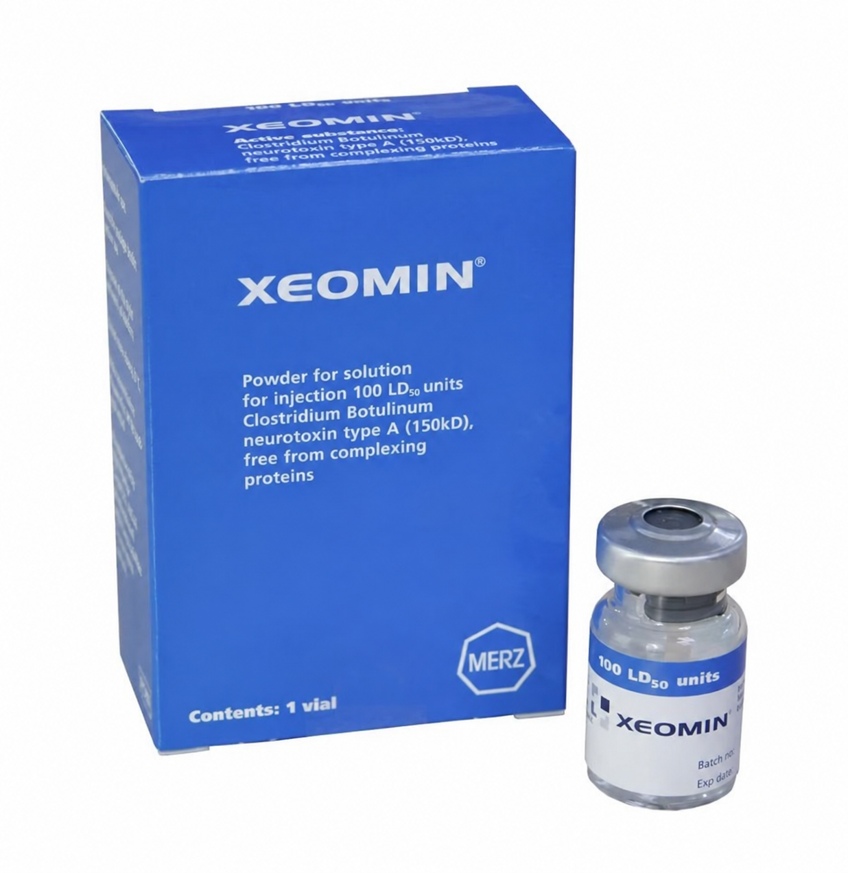 Xeomin Botox 100 units | Botulinumtoxine